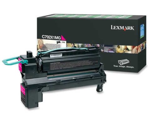 Lexmark C792X1MG - Ekstra Yüksek Kapasiteli Kırmızı Toner